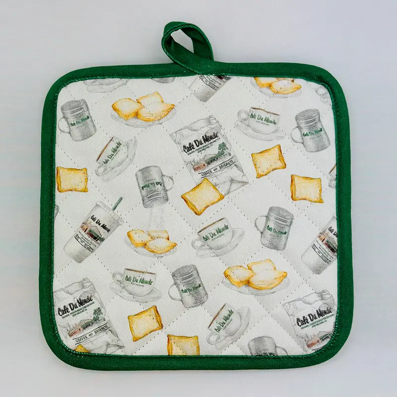 Tossed Beignets Pot Holder