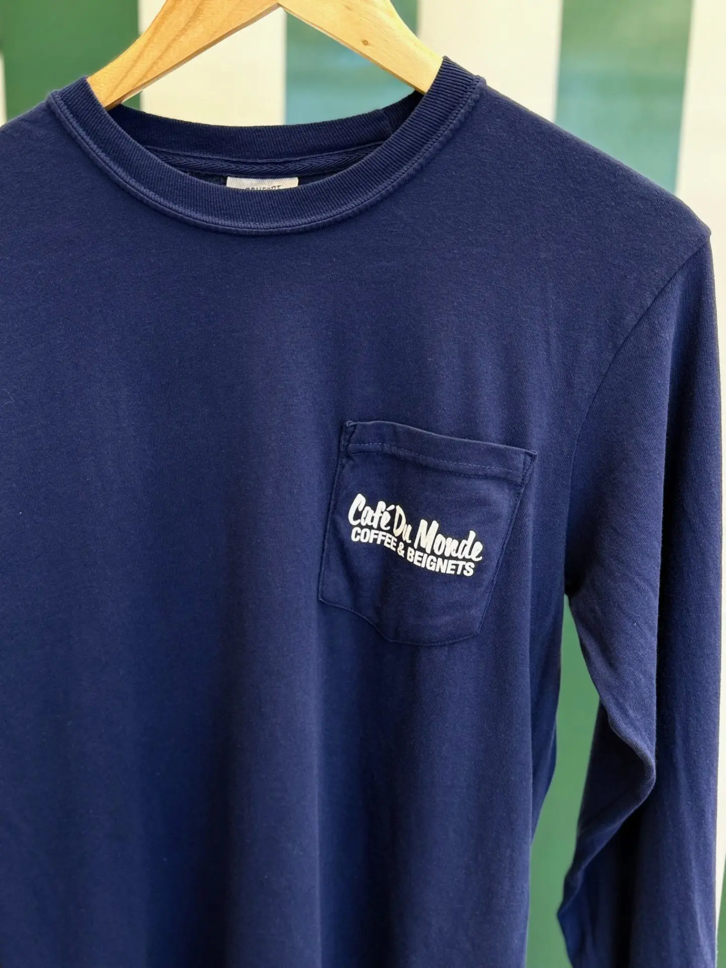 Coffee & Beignets Long Sleeve Shirt
