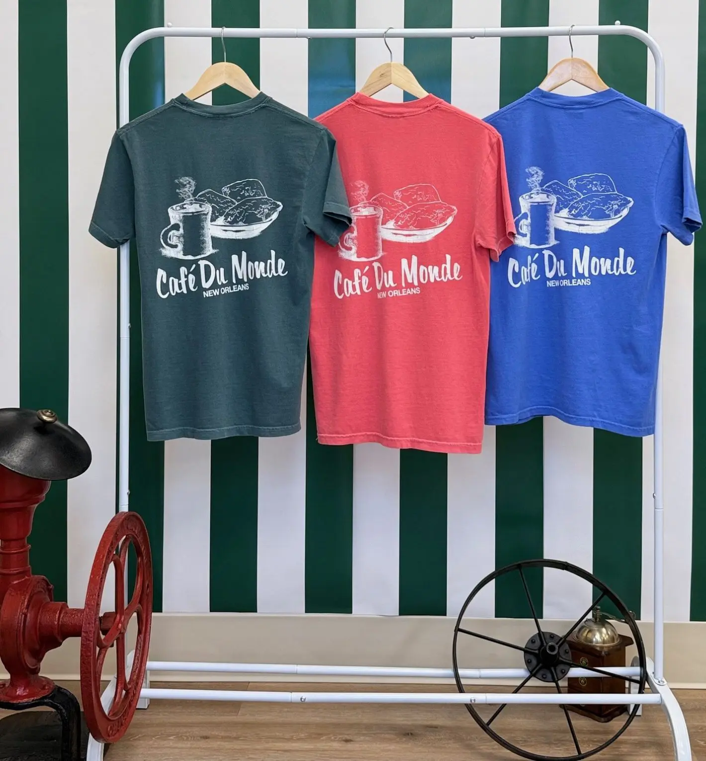 Coffee & Beignets Comfort Colors Shirt