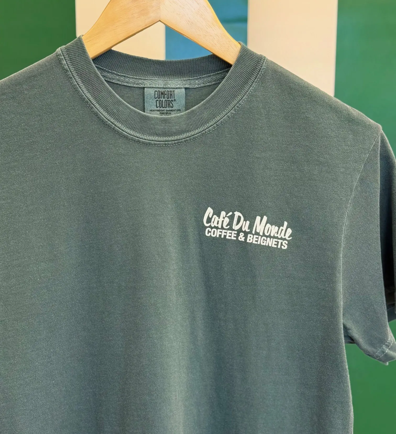 Coffee & Beignets Comfort Colors Shirt 4 Coffee & Beignets Comfort Colors Shirt