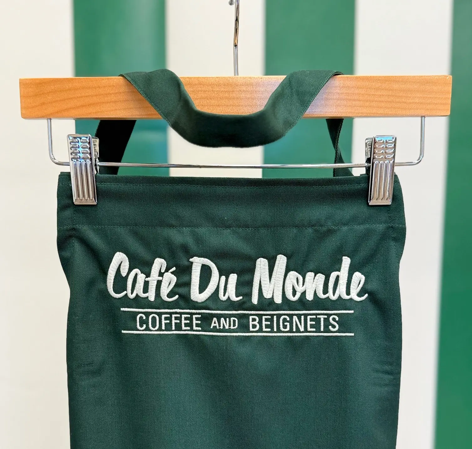Forest Green Coffee & Beignets Apron