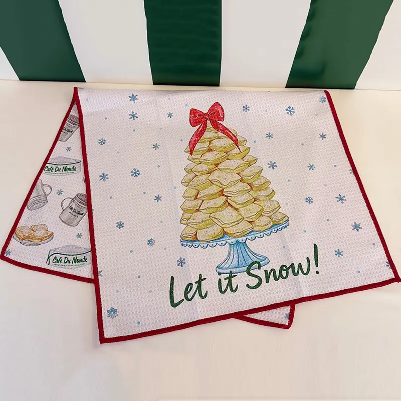 Beignet Tree Towel