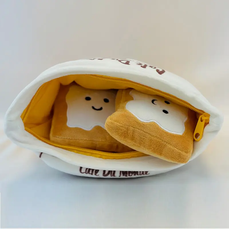 Plush Beignet Bag 4 Plush Beignet Bag