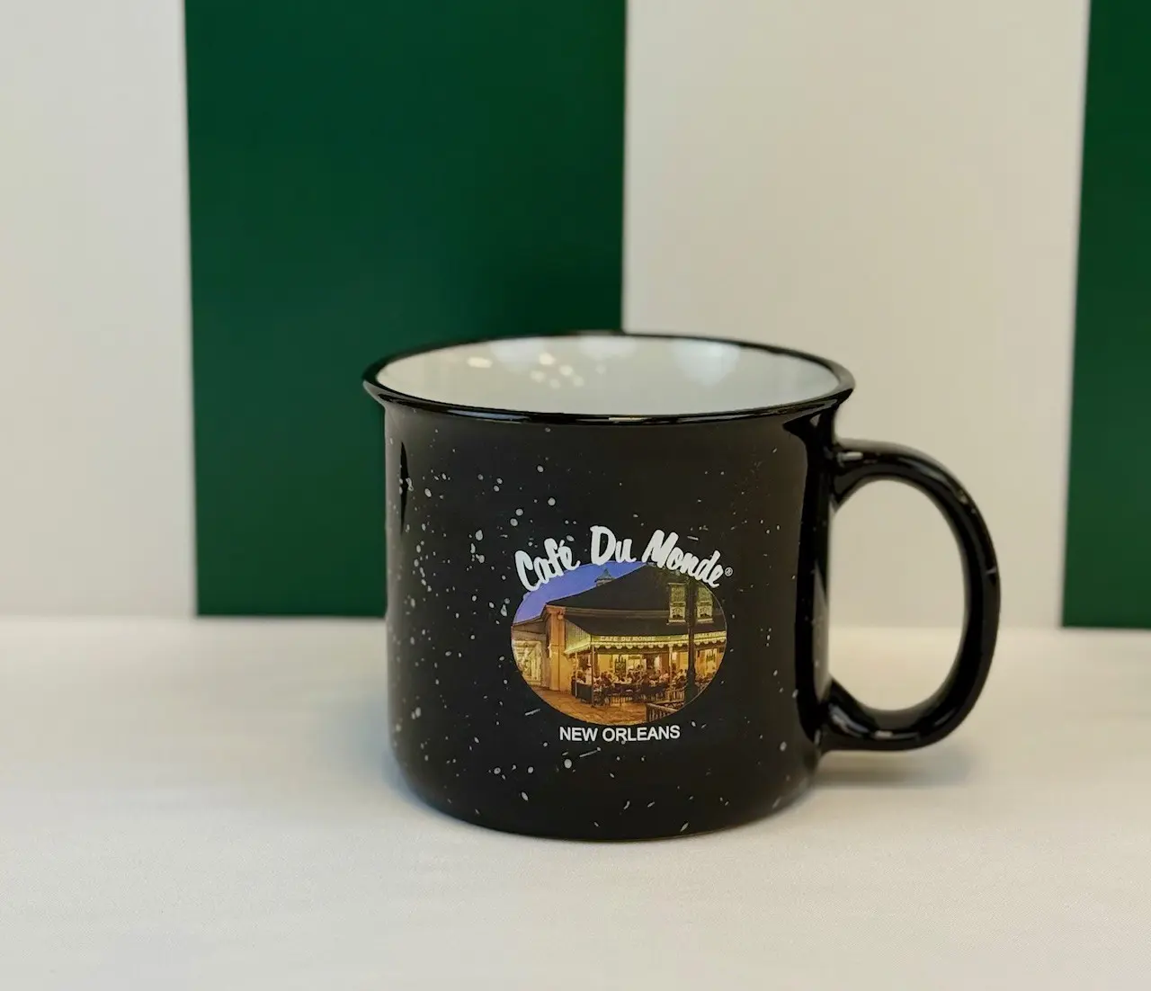 Black Camper Mug
