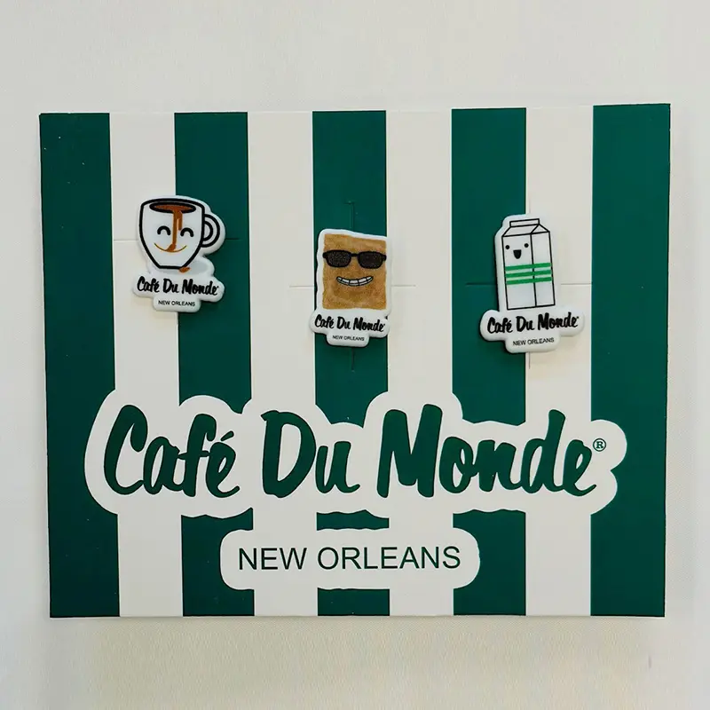 Cafe du Monde Shoe Charms
